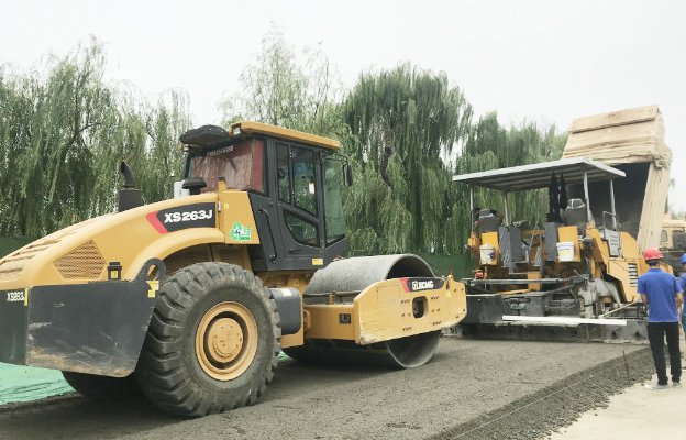 浉河北路-施工現(xiàn)場